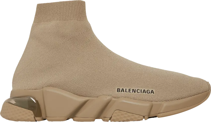  Balenciaga Speed Sneaker &#039;Clearsole - Beige&#039;