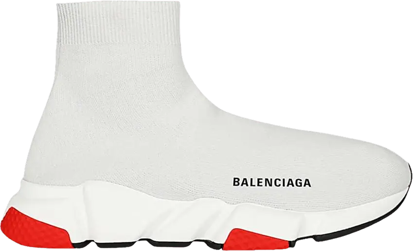  Balenciaga Speed Trainer &#039;Grey Red&#039;