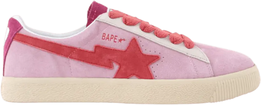  Bape Crapesta FS-005 Low &#039;Pink&#039;