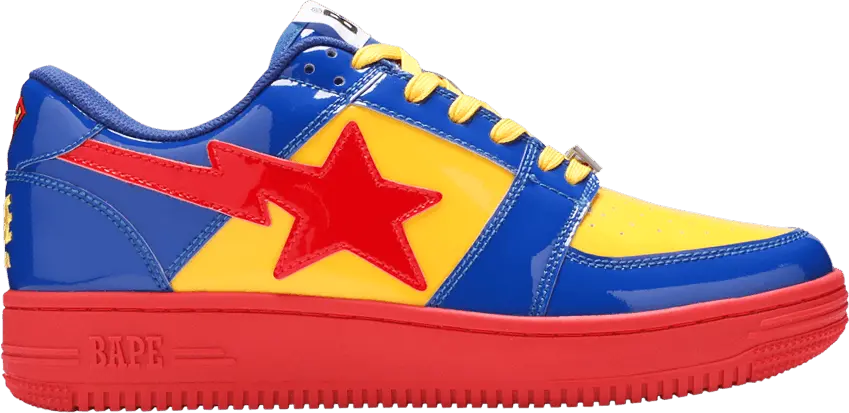  DC Comics x Bapesta Low M1 &#039;Superman&#039;