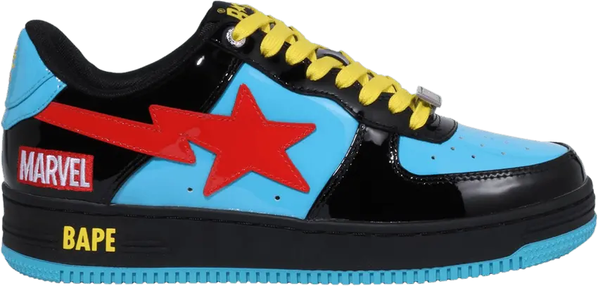  Marvel x Wmns Bapesta &#039;Black Widow&#039;