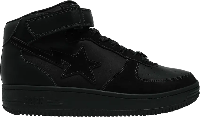  Military Bapesta Mid &#039;Black&#039;