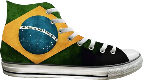  Converse Chuck Taylor All Star Hi &#039;Brazilian Flag&#039;