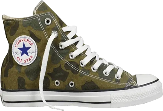  Converse Chuck Taylor All Star Hi &#039;Camo Olive Branch&#039;