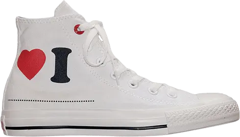  Converse Chuck Taylor All Star Hi &#039;I Love&#039;