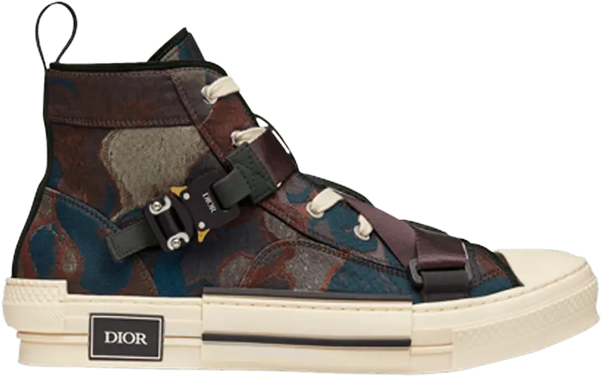  Peter Doig x Dior B23 High &#039;Brown Camouflage&#039;