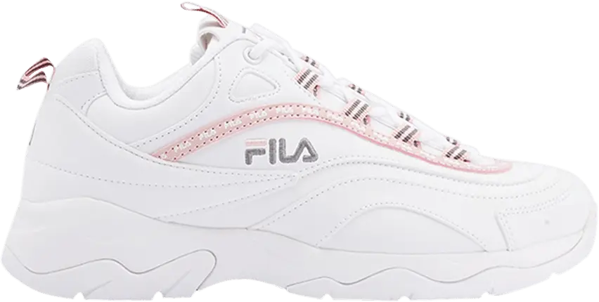  Fila Wmns Ray Repeat &#039;White Pink&#039;