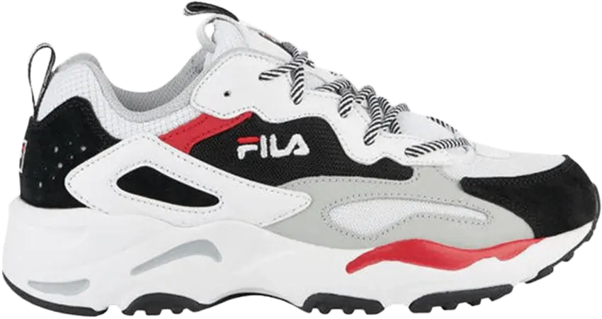  Fila Wmns Ray Tracer &#039;White Black Red&#039;
