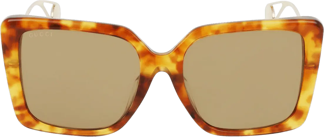  Gucci Round Frame Sunglasses &#039;Black&#039;