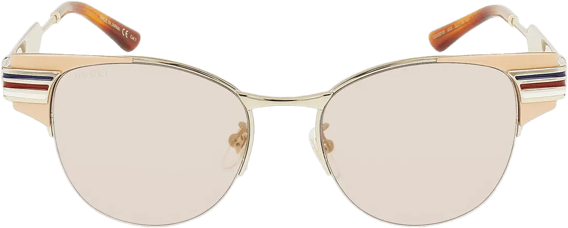  Gucci Round Frame Sunglasses &#039;Pink&#039;