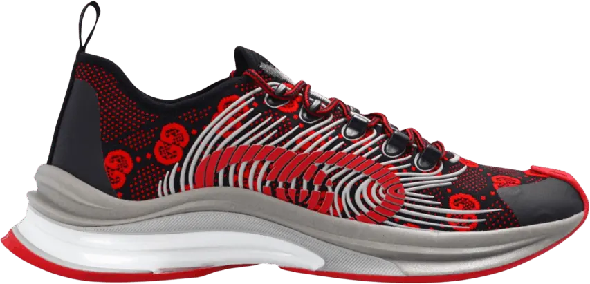 Gucci Run Sneaker &#039;Black Red&#039;