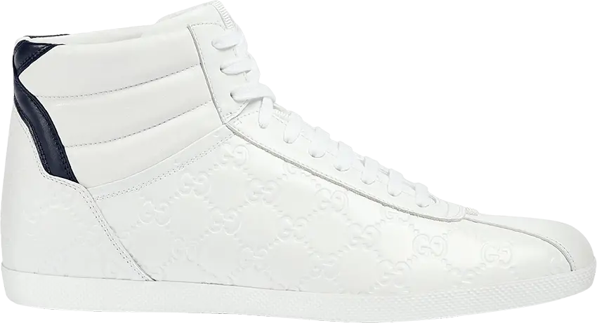  Gucci Signature High-Top &#039;White&#039;