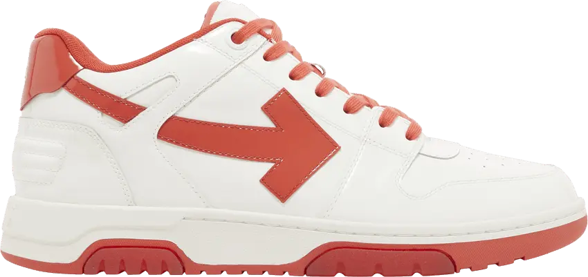 Off-White Out of Office &#039;White Red Patent&#039;