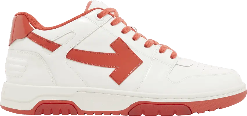  Off-White Out of Office &#039;White Red Patent&#039;