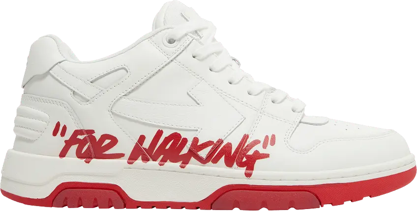 Off-White Out of Office Low &#039;For Walking - White Red&#039; 2022
