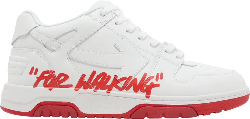  Off-White Out of Office Low &#039;For Walking - White Red&#039; 2023