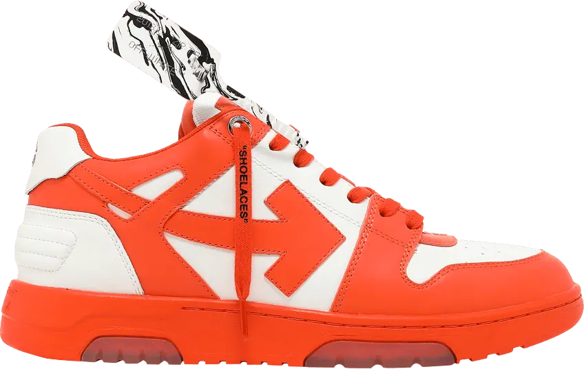  Off-White Out of Office Low &#039;White Orange&#039;