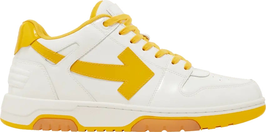  Off-White Out of Office Low &#039;White Yellow&#039;