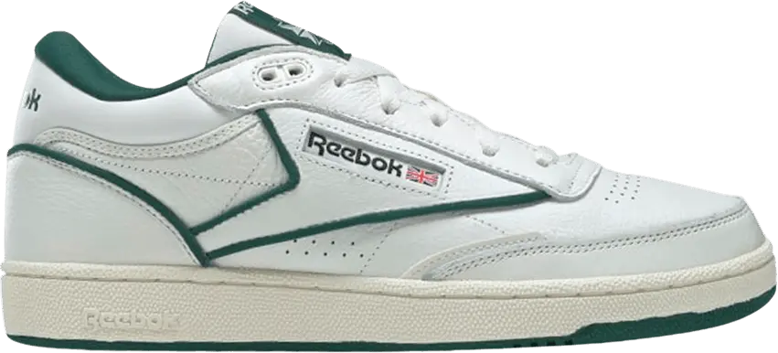  Reebok Club C Mid 2 &#039;Chalk Dark Green&#039;