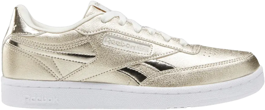  Reebok Club C Revenge Big Kid &#039;Gold Metallic Shimmer&#039;