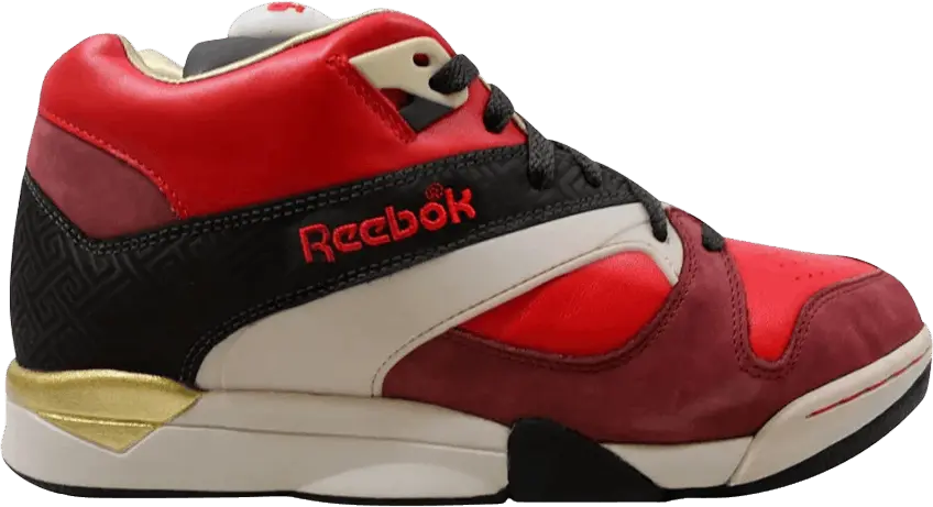  Reebok Court Victory Pump &#039;Red Charcoal&#039;