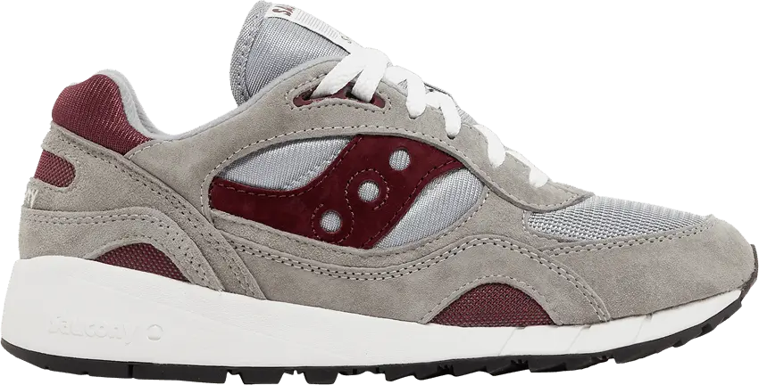  Saucony Shadow 6000 Grey Red