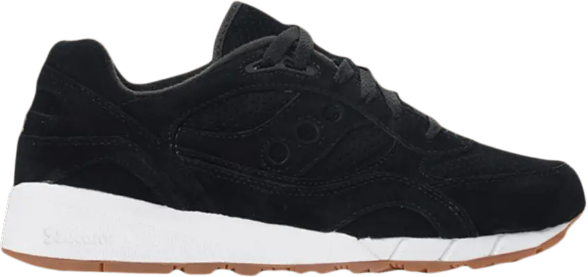  Saucony Shadow 6000 Suede Black Gum