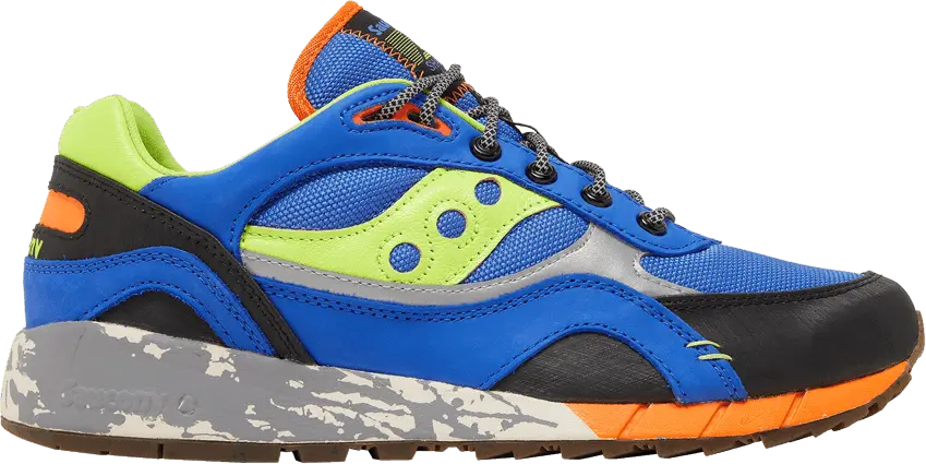  Saucony Shadow 6000 Trail Blue Lime Orange