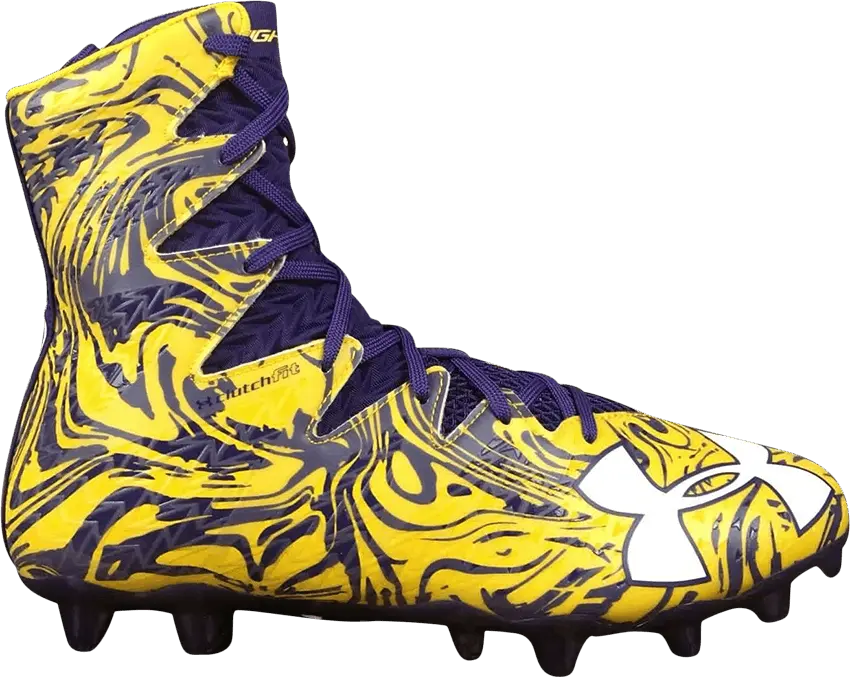  Under Armour Highlight LUX MC &#039;Yellow Purple&#039;