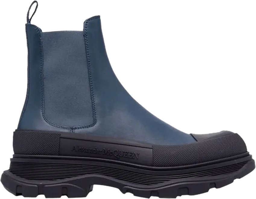 Alexander Mcqueen Alexander McQueen Tread Slick Boots &#039;Denim&#039;
