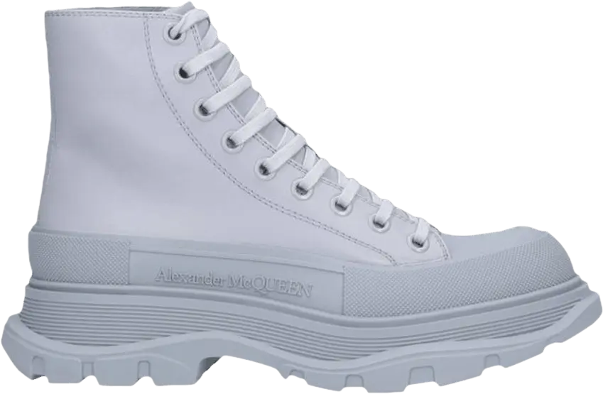 Alexander Mcqueen Alexander McQueen Tread Slick Boots &#039;Grey&#039;