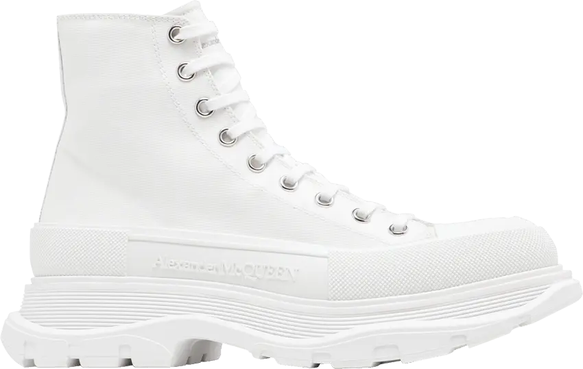 Alexander Mcqueen Alexander McQueen Tread Slick Boots &#039;White&#039;