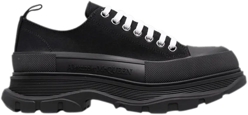  Alexander Mcqueen Alexander McQueen Tread Slick Lace Up &#039;Black&#039;