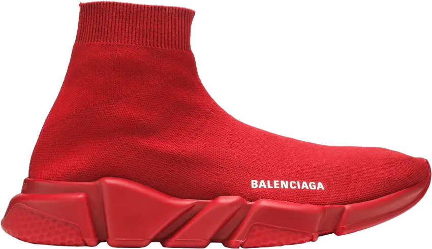  Balenciaga Speed Trainer &#039;Red&#039; 2019