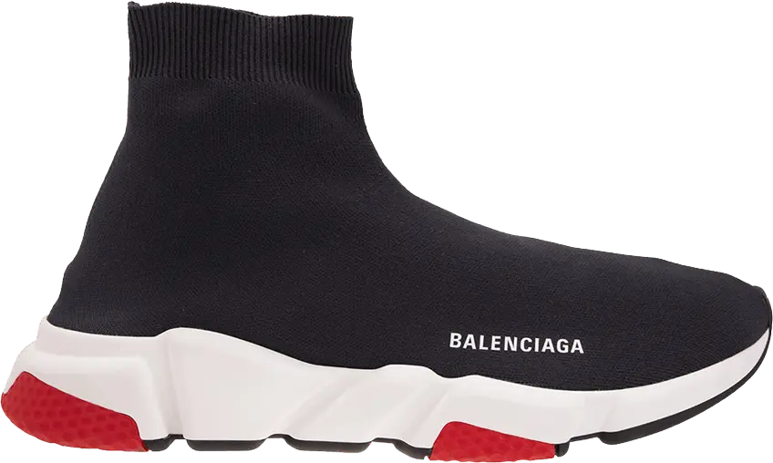  Balenciaga Speed Trainer &#039;Steel Grey Red&#039;