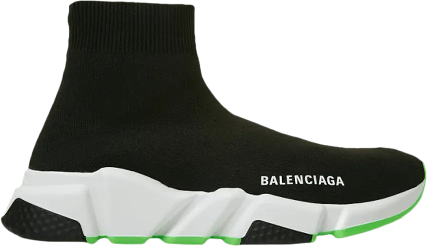  Balenciaga Speed Trainer Green Sole (Women&#039;s)