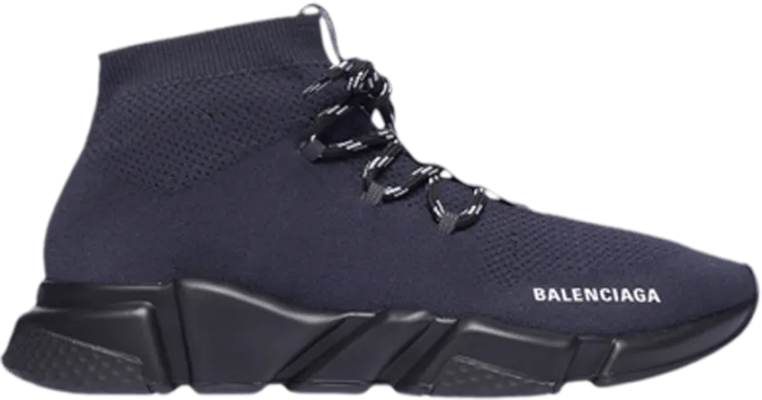  Balenciaga Speed Trainer Lace Up &#039;Steel Grey&#039;