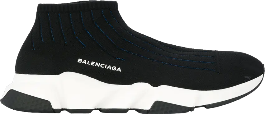 Balenciaga Speed Trainer Low &#039;Navy Stripes&#039;
