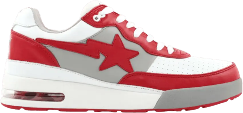  Bape Roadsta FS-034 Low &#039;Red Grey&#039;