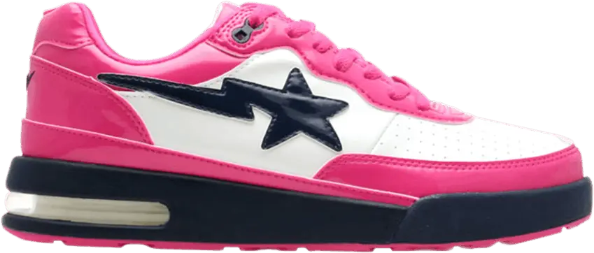  Bape Roadsta FS-034 Low &#039;White Pink&#039;