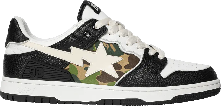  Bape Sk8 Sta &#039;Black Camo&#039;