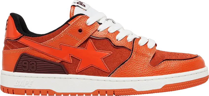  Bape Sk8 Sta #2 M1 &#039;Orange&#039;