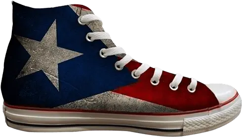  Converse Chuck Taylor All Star Hi &#039;Puerto Rico Flag&#039;