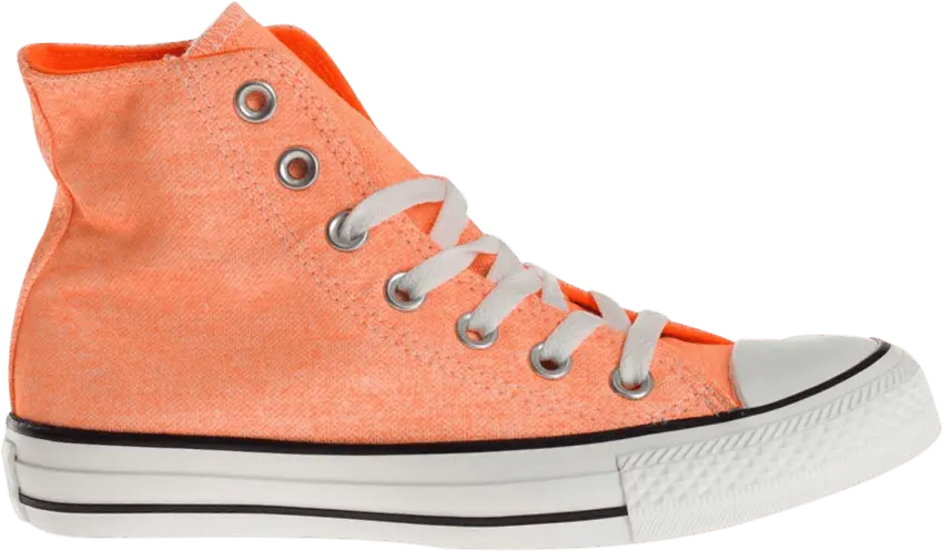  Converse Chuck Taylor All Star Hi &#039;Washed Neon Orange&#039;