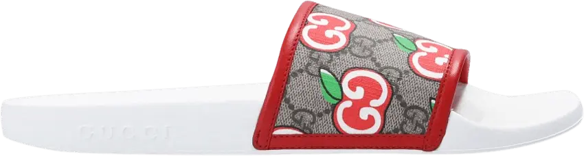  Gucci Slide &#039;Apple Logo&#039;