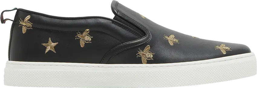 Gucci Slip-On &#039;Bees - Black&#039;