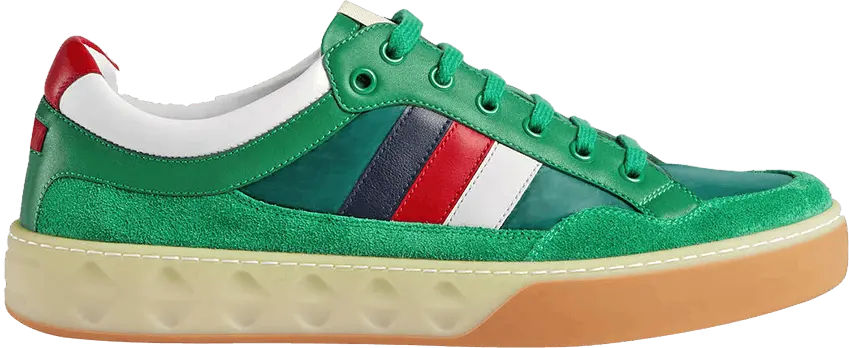 Gucci SS Stripe Leather Low