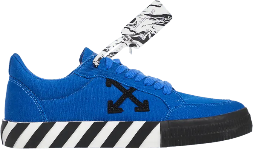  Off-White Vulc Low &#039;Blue Black&#039;