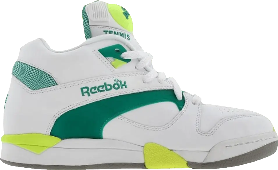  Reebok Court Victory Pump UNI &#039;White Green Citron&#039;