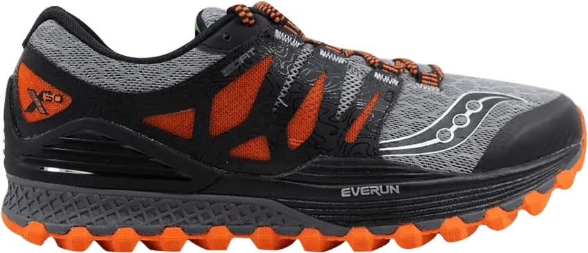 Saucony Xodus Iso Grey/Orange-Black